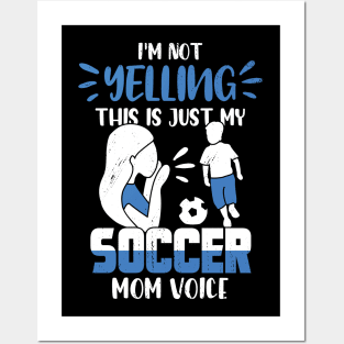Soccer Mom Mother Gift Posters and Art
